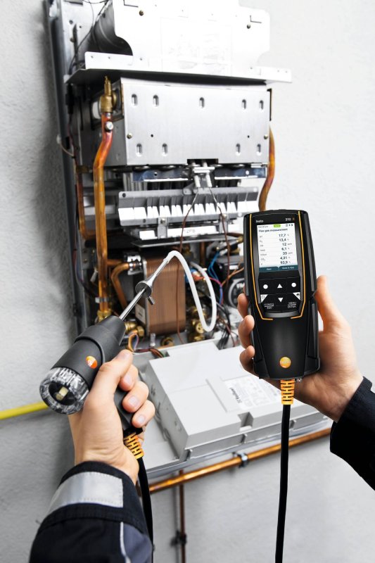 Testo 310 II - Analyzátor spalín sada s tlačiarňou O2